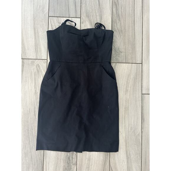 Banana Republic Dress Women's 12 Black Lined Formal Classy JK - Picture 1 of 4